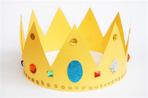 Paper and crown - Instructions: Print out your paper crown using the provided pdf-file. Color in your crown if you printed the coloring version. Cut out all pieces with scissors. Glue the ends of your crown to each other using glue or tape. (Optional) Embellish your …